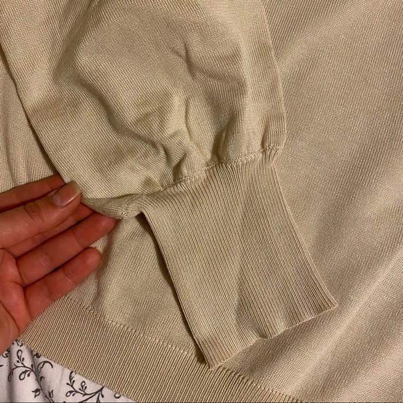 SHIEN Beige Cropped Sweater (size M) - Picture 4 of 4